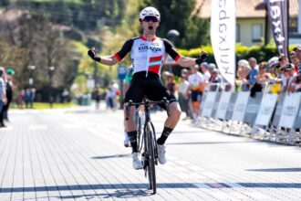 Victoria de Asier Castilla en Laukiz (Foto: Óscar Blanco)