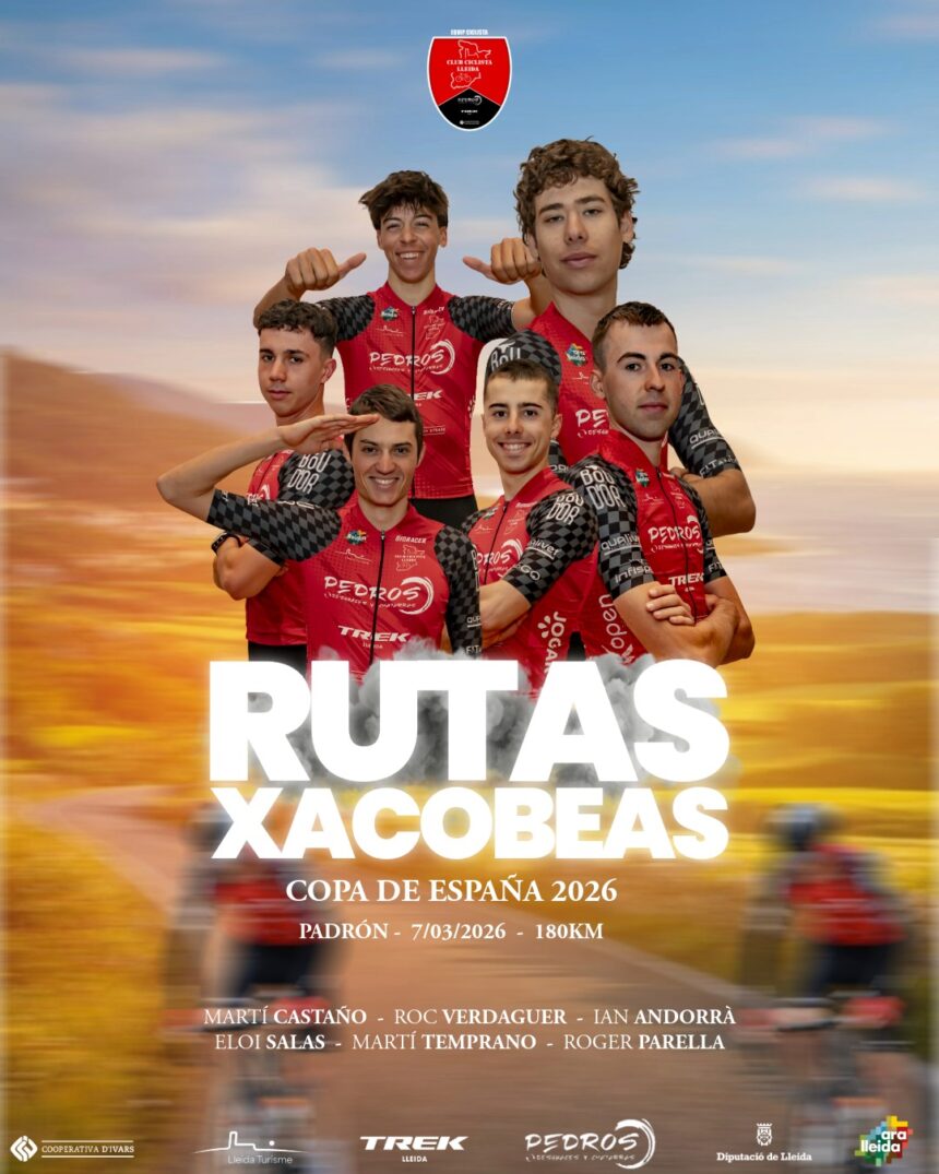 El Pelotón Rutas Xacobeas y GP Muelas del Pan, próximos destinos del CC Lleida - DPedrós