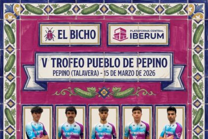 El Pelotón El Bicho - Plataforma Central Iberum, en busca de una nueva victoria en el Trofeo Pueblo del Pepino