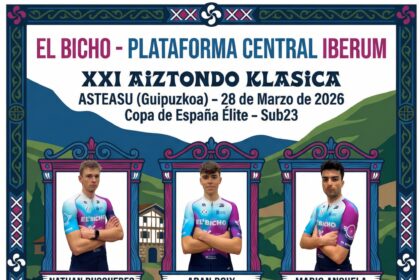 El Pelotón El Bicho - Plataforma Central Iberum viaja a la Aiztondo Klasika con ambición y en pleno estado de forma