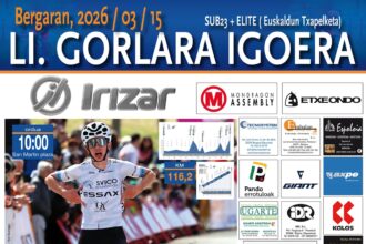 Cartel de LI Subida a Gorla - Torneo Euskaldun 2026