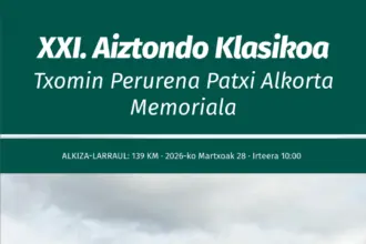 Cartel de la Aiztondo Klasikoa 2026