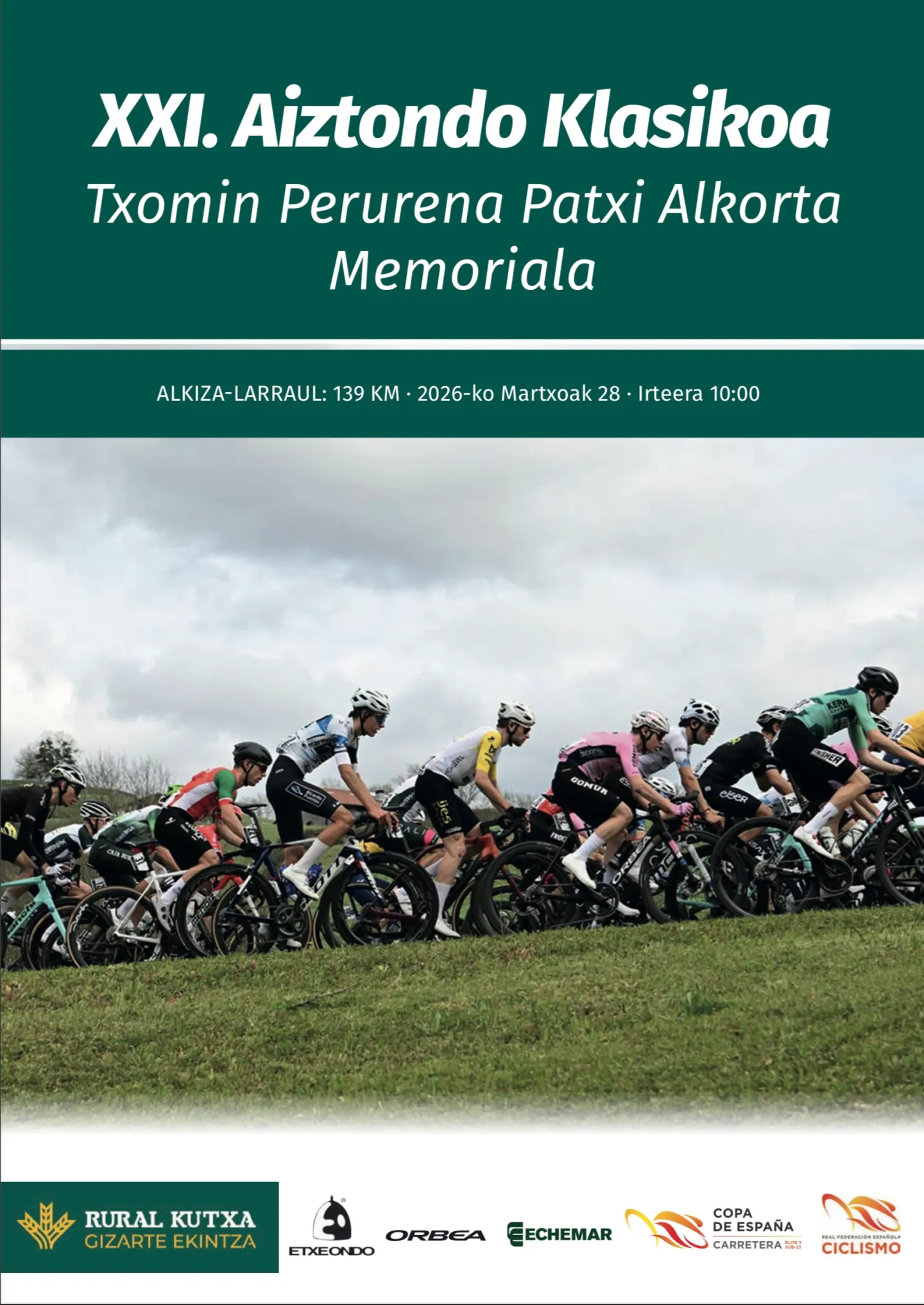 Cartel de la Aiztondo Klasikoa 2026