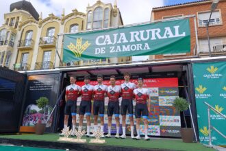 El Pelotón El Tenerife – BikePoint – La Sede se acostumbra a sumar en la clasificación por equipos de la Copa de España Élite y Sub-23