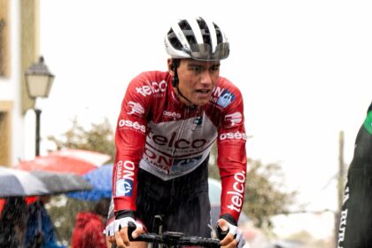 El Pelotón Sexta posición de Marc Collell (Telco - ON Clima - Osés) en la Aiztondo Klasika