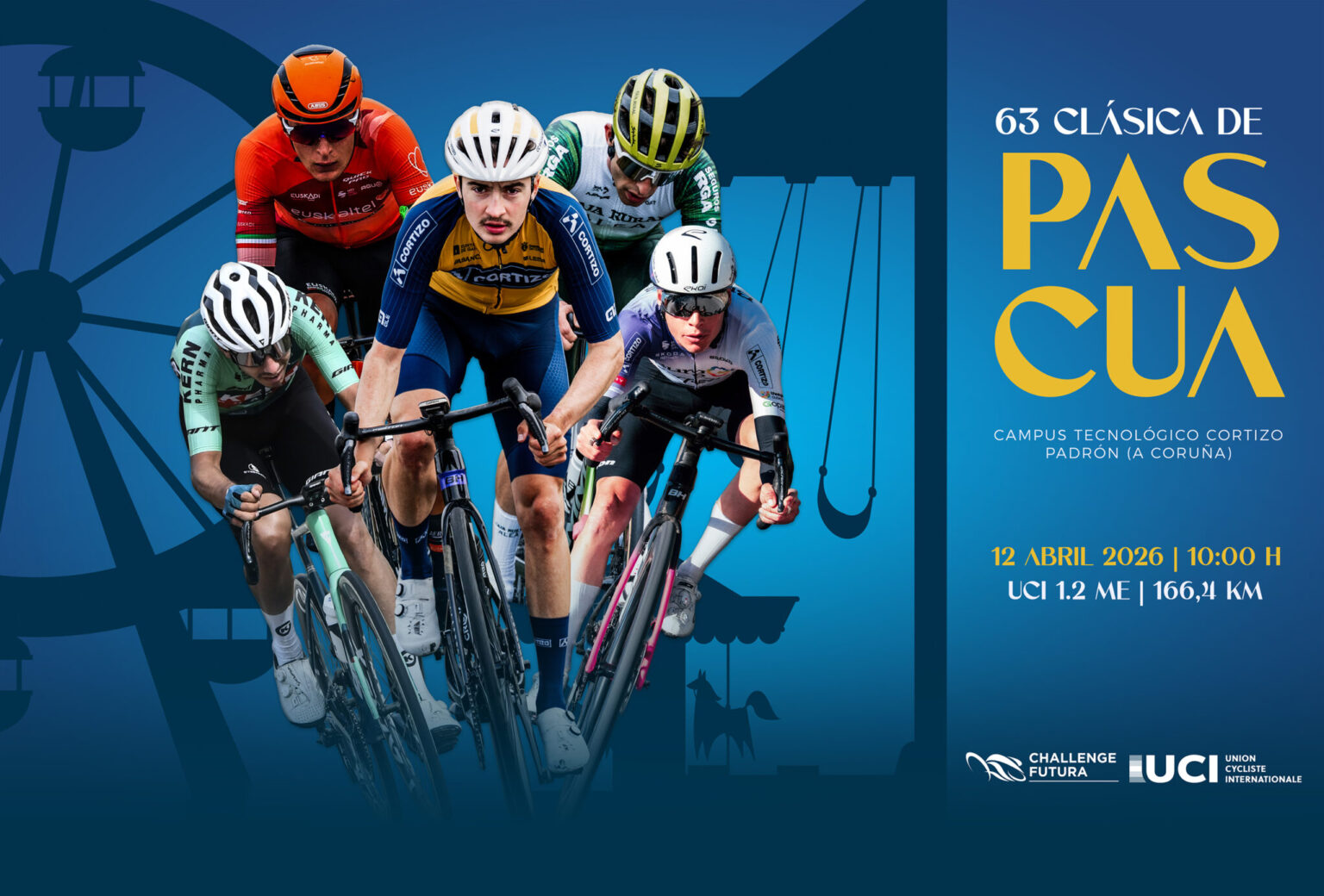 Cartel Clásica de Pascua Challenge Futura