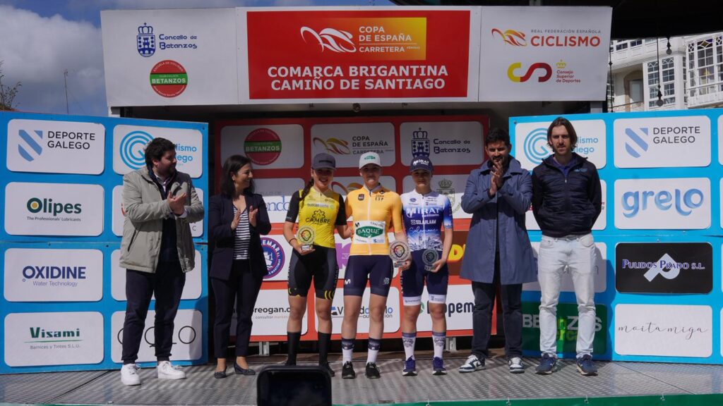 El Pelotón Maite Urteaga, Aitana Gutiérrez y Noa Vega inscriben su nombre en el palmarés de la Comarca Brigantina