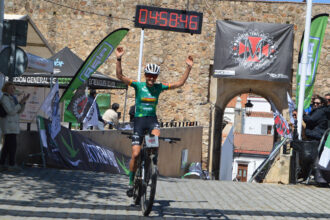 Natalia Fischer Extremadura Ecopilas Preeuropeo Templarios MTB