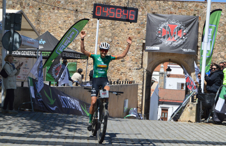 Natalia Fischer Extremadura Ecopilas Preeuropeo Templarios MTB