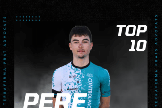 El Pelotón Top-10 de Pere Barceló (Controlpack) en el Critèrium Terraferma-Prat Advocats