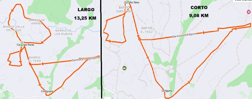 Planos del recorrido del Cto de CyL CRI 2026