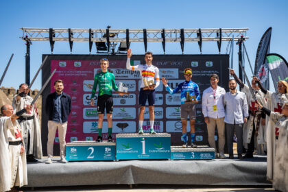 El Pelotón Adrián Benedito y Natalia Fischer conquistan el Preeuropeo Templarios XCM