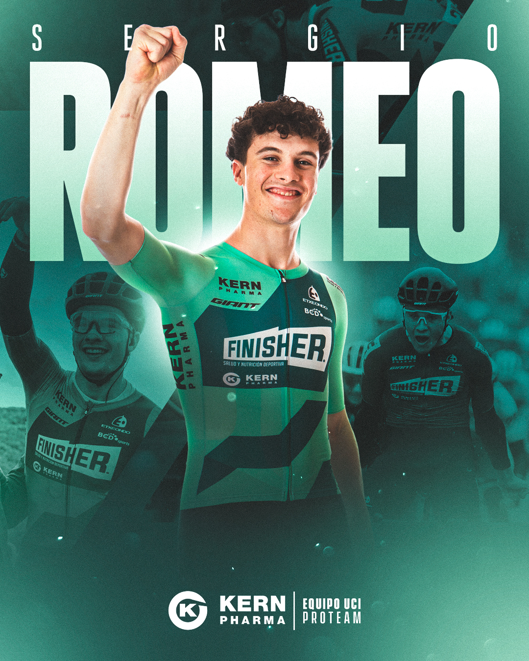 Sergio Romeo Equipo Finisher Kern Pharma