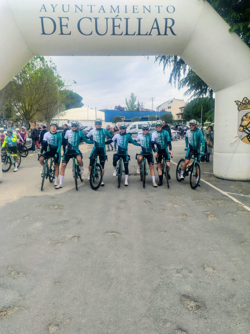 El Pelotón Buena vuelta a la competición para el Controlpack en Cuélllar