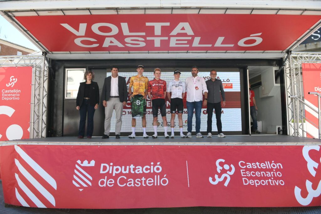 Volta Castelló etapa 1 pódium