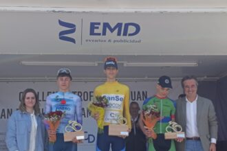 El Pelotón Santiago Sanz, impecable: vuela en la contrarreloj de la última etapa y conquista la Challenge San Juan 2026