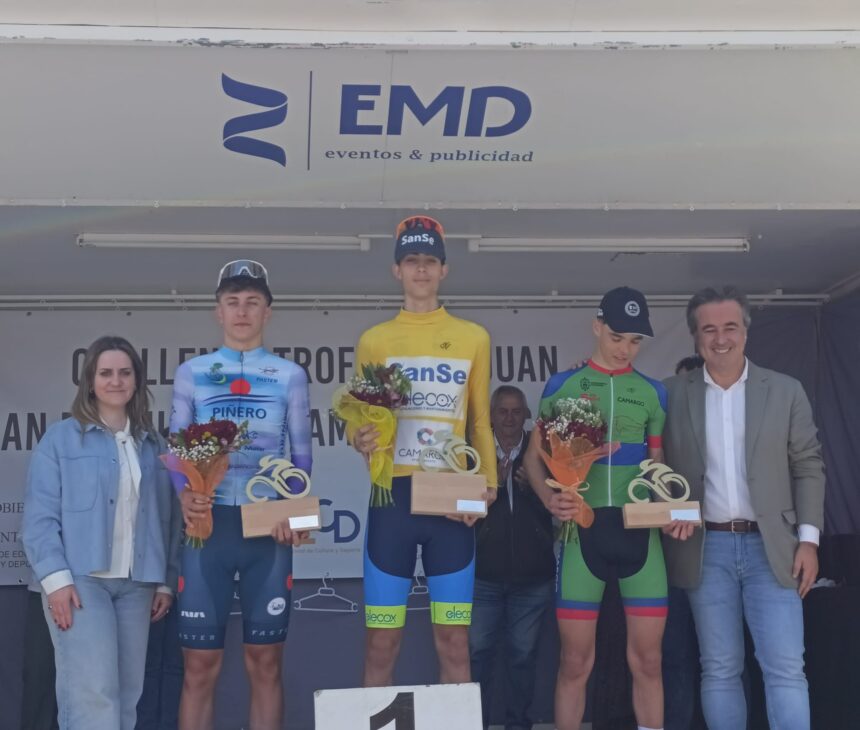 El Pelotón Santiago Sanz, impecable: vuela en la contrarreloj de la última etapa y conquista la Challenge San Juan 2026