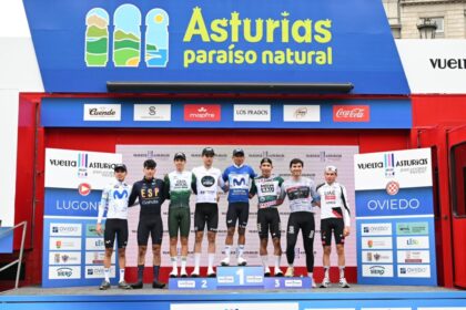El Pelotón Nairo Quintana gana su tercera Vuelta Asturias y Édgar Cadena repite victoria en Oviedo