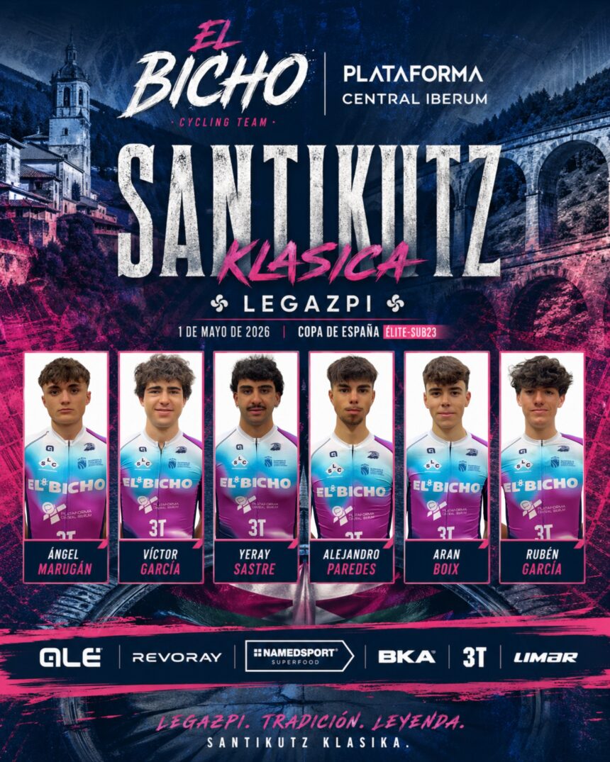 El Pelotón El Bicho - Plataforma Central Iberum afronta dos jornadas cruciales de la Copa de España Élite y Sub-23