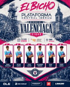 El Pelotón El Bicho - Plataforma Central Iberum afronta dos jornadas cruciales de la Copa de España Élite y Sub-23