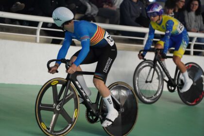 El Pelotón Galapagar celebra la primera jornada del Campeonato de España de Pista Júnior y Cadete