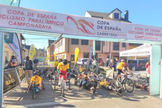 El Pelotón Camponaraya acoge con éxito la penúltima cita de la Copa de España de Ciclismo Paralímpico