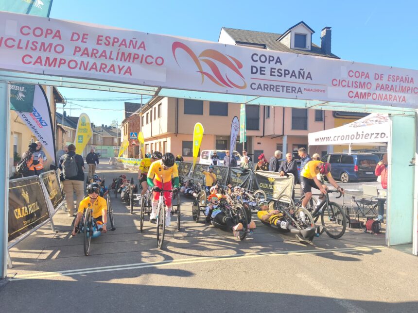 El Pelotón Camponaraya acoge con éxito la penúltima cita de la Copa de España de Ciclismo Paralímpico El Pelotón Camponaraya acoge con éxito la penúltima cita de la Copa de España de Ciclismo Paralímpico