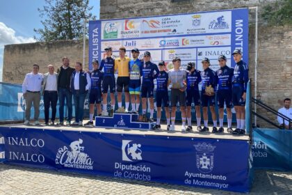 El Pelotón Francisco Moscoso (Sanse Elecox) conquista el GP Montemayor de la Copa de España Júnior