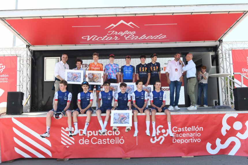 El Pelotón Aitor Martínez triunfa en el Trofeo Víctor Cabedo de Copa de las Naciones Júnior