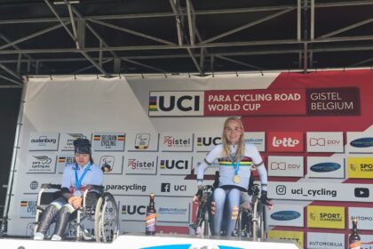 El Pelotón Manuela Vos y Sergio Garrote suman las primeras medallas para la Selección Española en Gistel