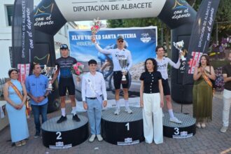El Pelotón Eloy Teruel (XWS-Ricardo Fuentes) se lleva en solitario el Trofeo Santa Quiteria de Higueruela