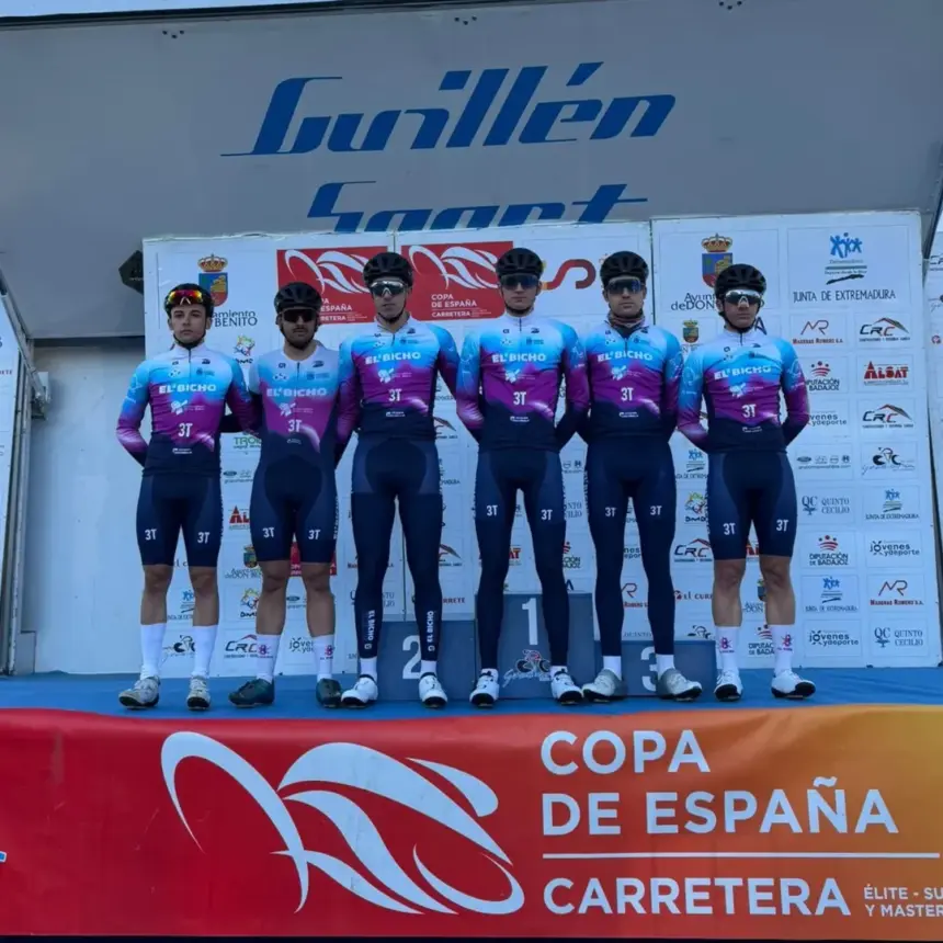 El Pelotón Gran trabajo colectivo de El Bicho - Plataforma Central Iberum en la Copa de España Élite y Sub-23 2026