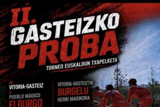 Cartel de la II Gasteizko Proba - Torneo Euskaldun 2026