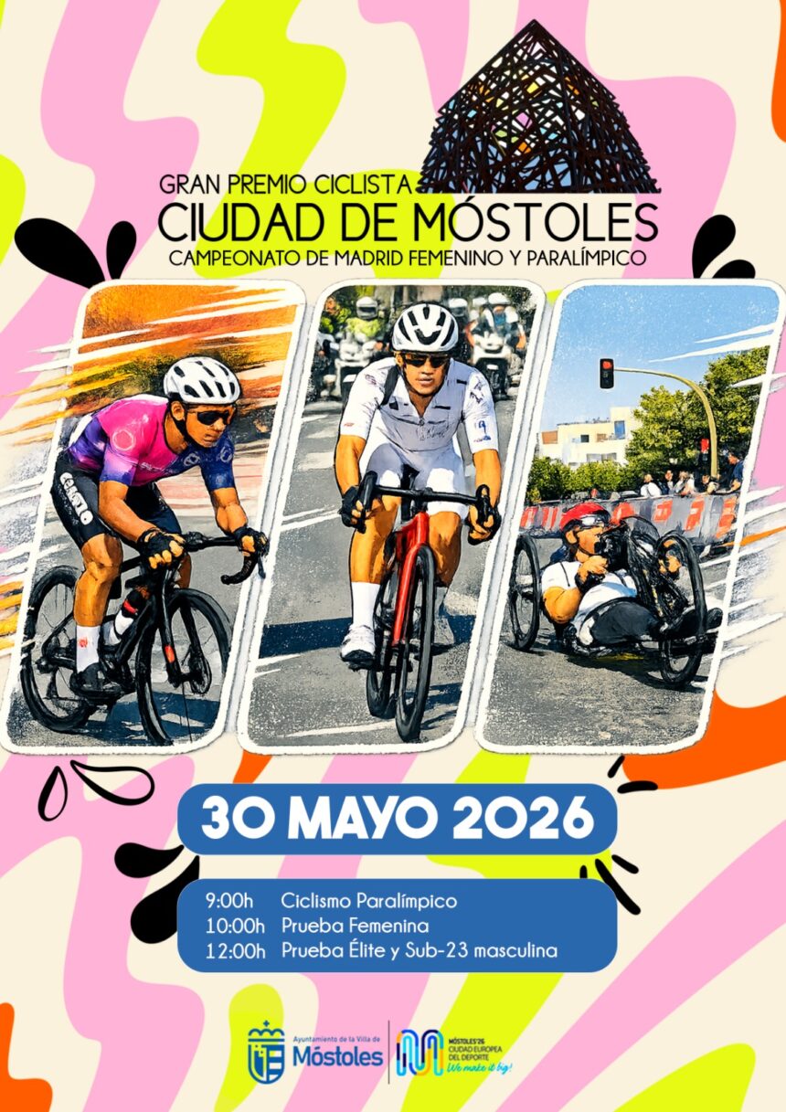 El Pelotón PREVIA | Móstoles acoge el Campeonato de Madrid Paralímpico, Femenino y la prueba élite sub-23 con circuito renovado