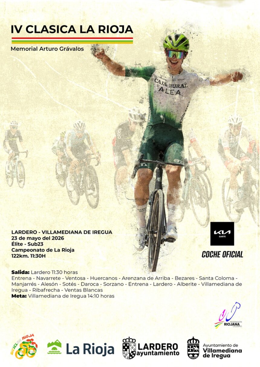 Cartel IV Clásica La Rioja-Memorial Arturo Grávalos 2026