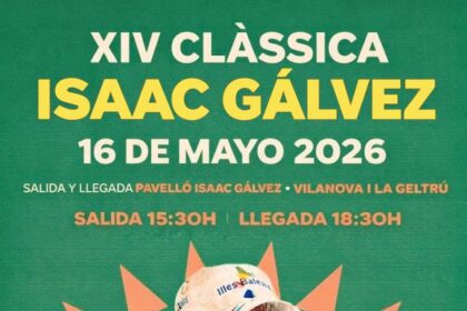 Cartel de la Clásica Isaac Gálvez 2026