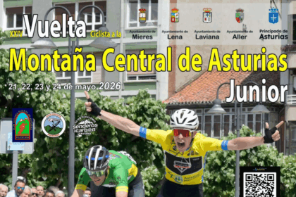 Cartel de la XXIV Vuelta a la Montaña Central de Asturias