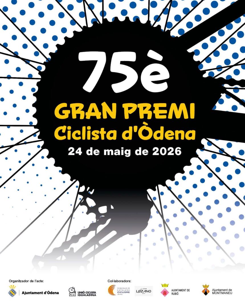 Cartel del 75º GP Òdena - Grans Clàssiques 2026