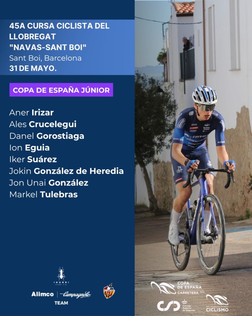 El Pelotón ALIMCO CAMPAGNOLO regresa a la Copa de España en la Cursa del Llobregat Cursa del Llobregat ALIMCO CAMPAGNOLO