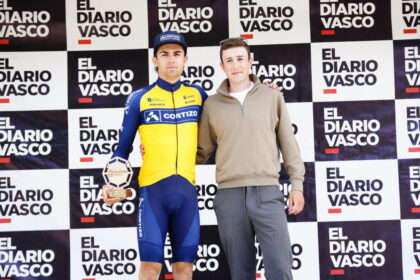 El Pelotón Pablo Ortega logra un triunfo de etapa en la Vuelta al Bidasoa y devuelve al Cortizo a la senda de la victoria