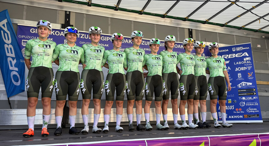 El Pelotón Ana Lospitao y Laura Pérez lideran a Electromercantil GR100 en la Gipuzkoako Itzulia Electromercantil GR100 Gipuzkoa Itzulia