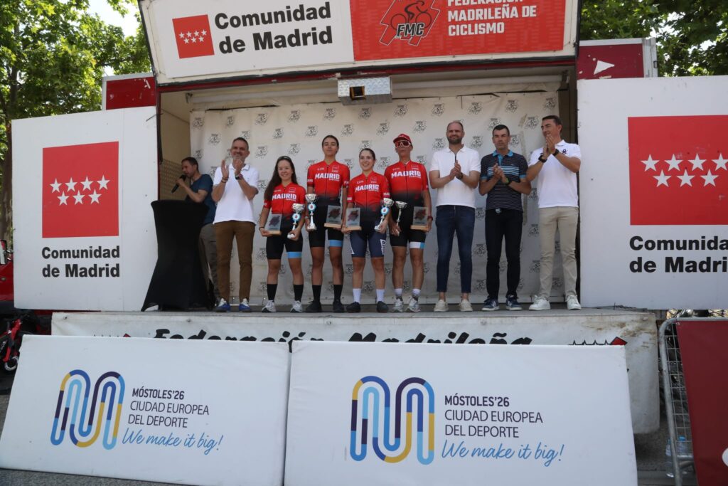El Pelotón Móstoles corona a Alejandro Gómiz y reparte los premios del Campeonato de Madrid paralímpico y femenino