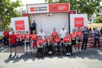 El Pelotón Móstoles corona a Alejandro Gómiz y reparte los premios del Campeonato de Madrid paralímpico y femenino