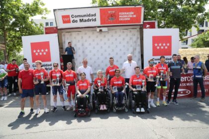 El Pelotón Móstoles corona a Alejandro Gómiz y reparte los premios del Campeonato de Madrid paralímpico y femenino