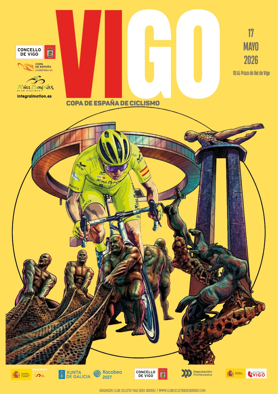Cartel de la prueba Vigo-Copa de España 2026