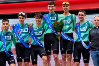 El Pelotón El Equipo Finisher, protagonista en Legazpi y Valenciaga