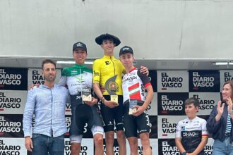El Pelotón Marco Martín (BBK-Euskadi), podio final en la Vuelta al Bidasoa