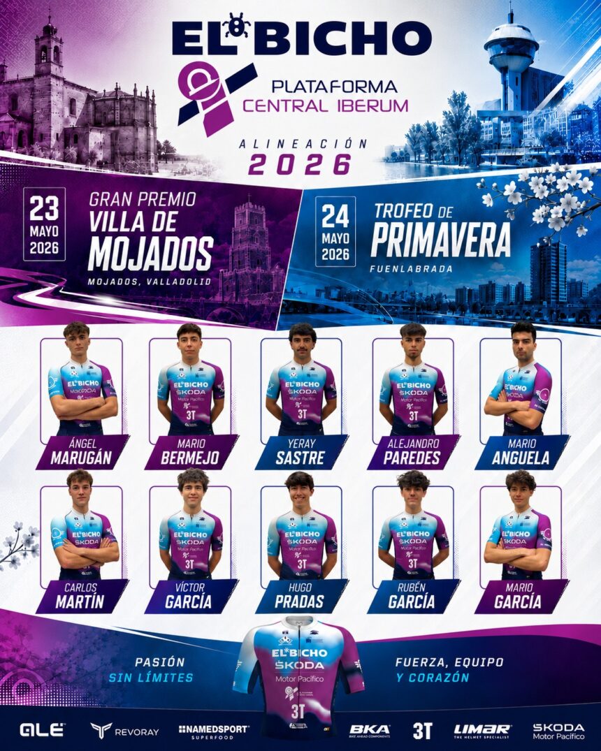 El Pelotón El Bicho - Plataforma Central Iberum persigue en Valladolid y Fuenlabrada sumar su próxima victoria