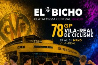 El Pelotón El Bicho - Plataforma Central Iberum comienza la temporada de vueltas por etapas en el GP Vila - Real de Ciclisme