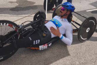 El Pelotón Manuela Vos se lleva la victoria y Sergio Garrote la plata en la primera jornada de la Copa del Mundo de Abruzzo